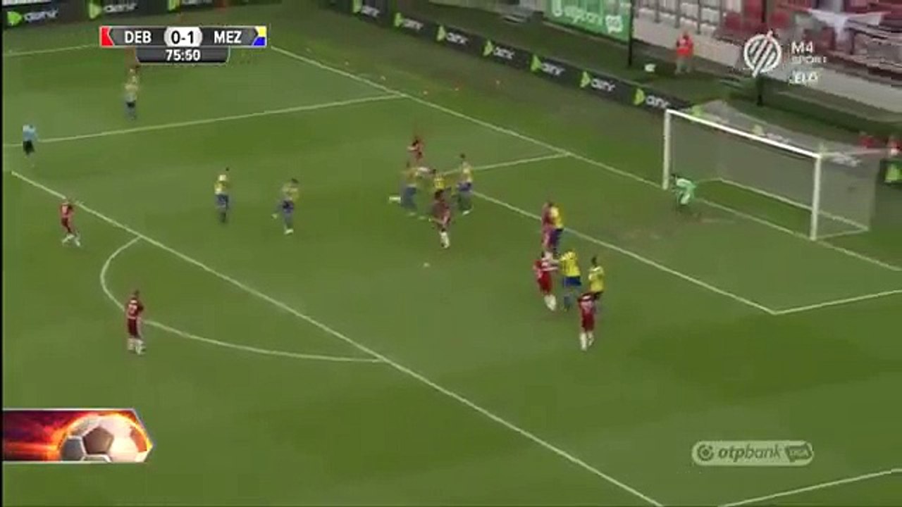 Debrecen 1:1 Mezokovesd (Hungarian NB I 15 July 2017)