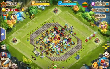 VERY LUCKY Talent Rolling Session 10k Gems Castle Clash kasilicius