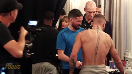 Conor McGregor and Tyron Woodley Backstage Altercations
