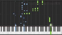 [Sakurada Reset OP] サクラダリセット OP - Reset (Synthesia Piano Tutorial)
