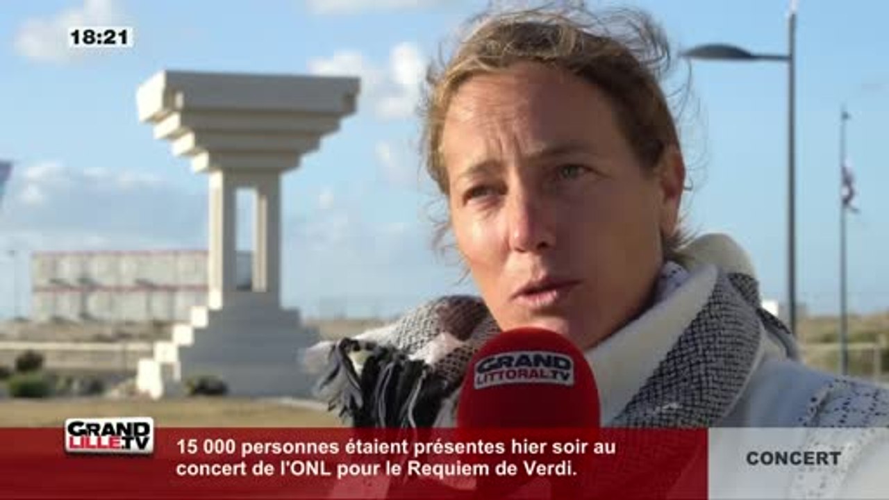 Un sablier géant en hommage à Dynamo