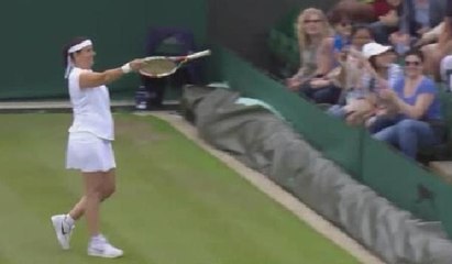 Tenisçi, kendisine akıl veren seyirciyi korta davet etti, işte sonrasında yaşananlar