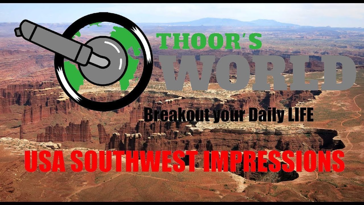 USA Southwest Impressions Roswell Carlsbad Santa Fe Canyonlands NP by THOORSWORLD.EU