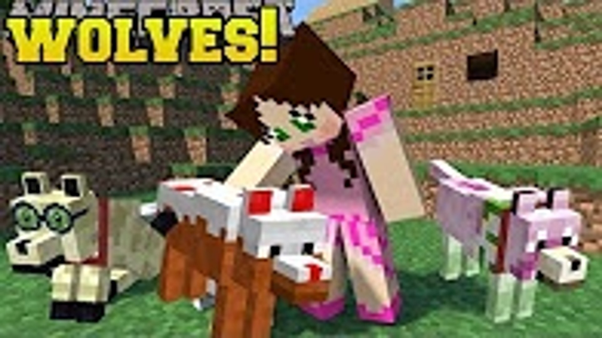 PopularMMOs Minecraft׃ TOO MANY WOLVES!!! (CAKE WOLF, DIAMOND WOLF,  ZOMBIE WOLF, & MORE!) Mod S