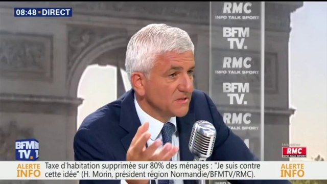 Hervé Morin se dit contre la suppression de la taxe d'habitation pour 80% des ménages