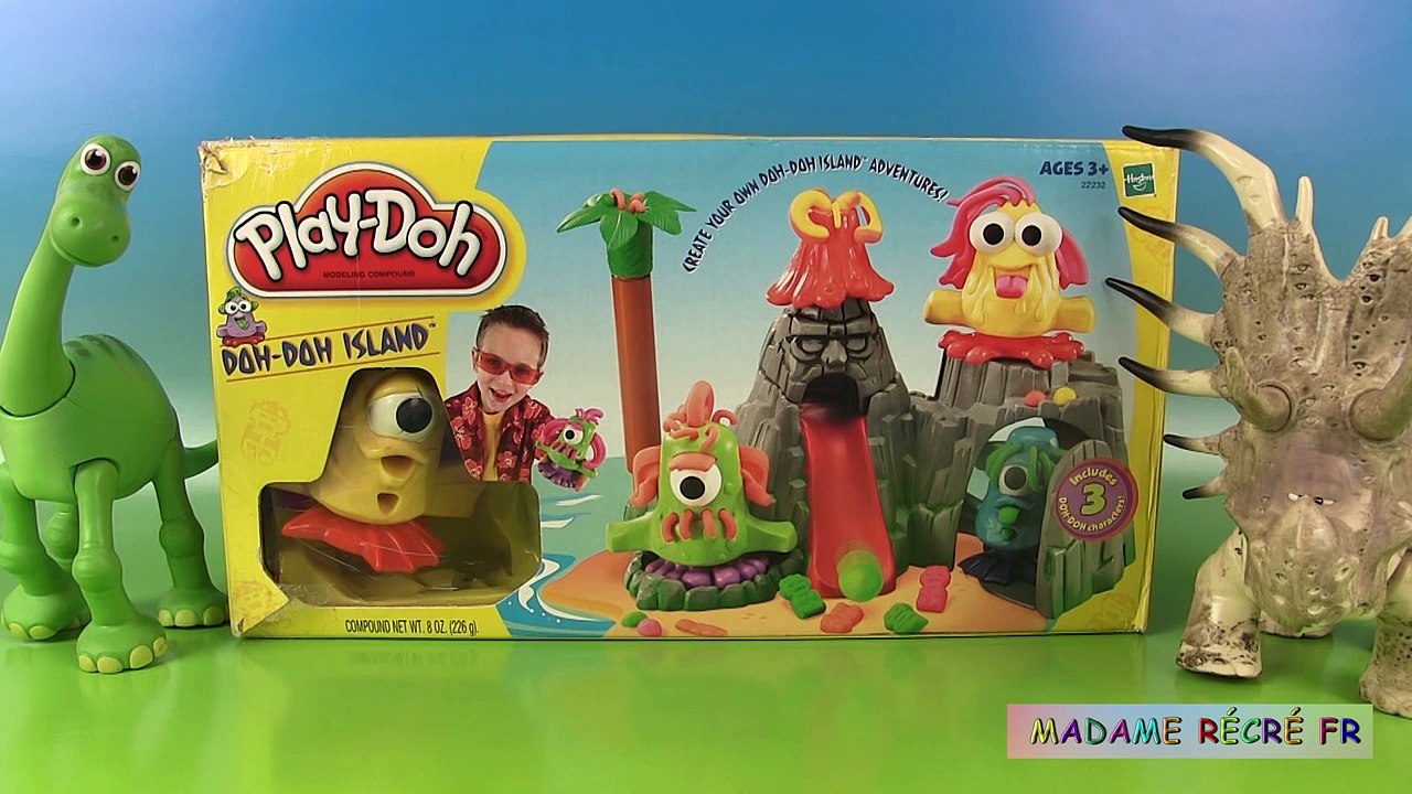 Play Doh Doh Doh Island Vintage Ile des Dinosaures Pâte à modeler
