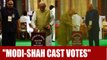 Presidential elections: PM Modi & BJP President Amit Shah cast votes | Oneindia News