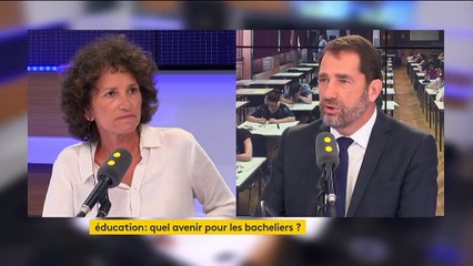 Admission post-bac est "un système totalement idiot qu'on doit réformer" selon Christophe Castaner