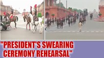Swearing ceremony rehearsal of India's next president takes place in Delhi | Oneindia News
