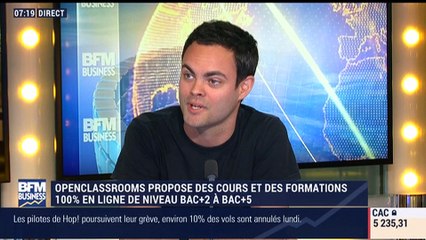 OpenClassrooms, la solution pour les étudiants en quête de place dans les universités - 17/07