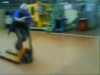 Figure en Transpalette