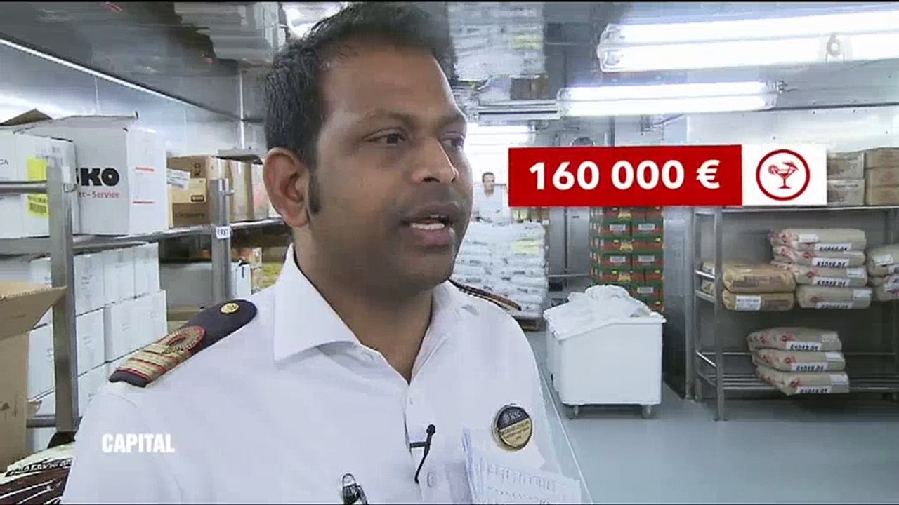 Découvrez les montants astronomiques de la nourriture et du plein d'essence d'un bateau pour une semaine de croisière