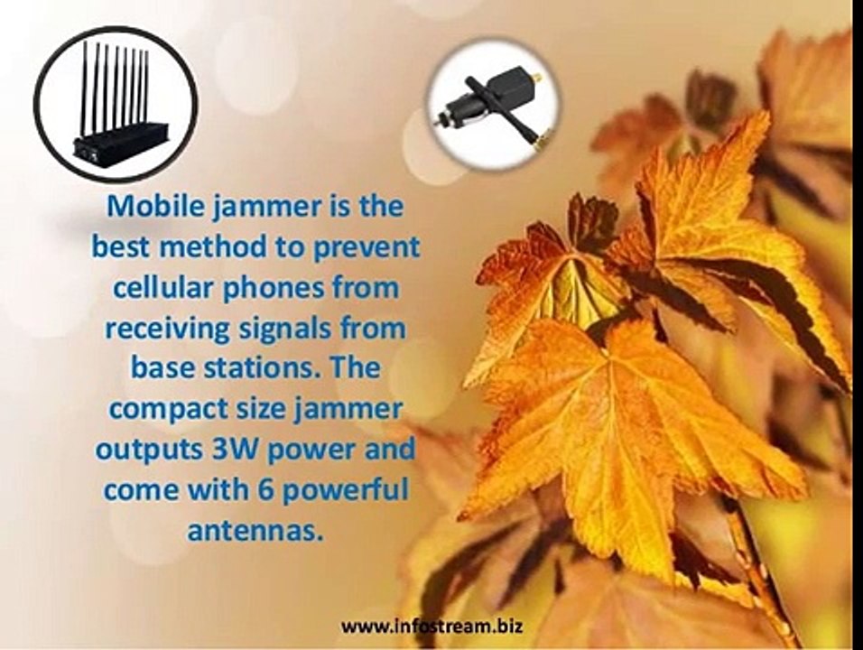 4 g jammer efficient method to keep away distractions