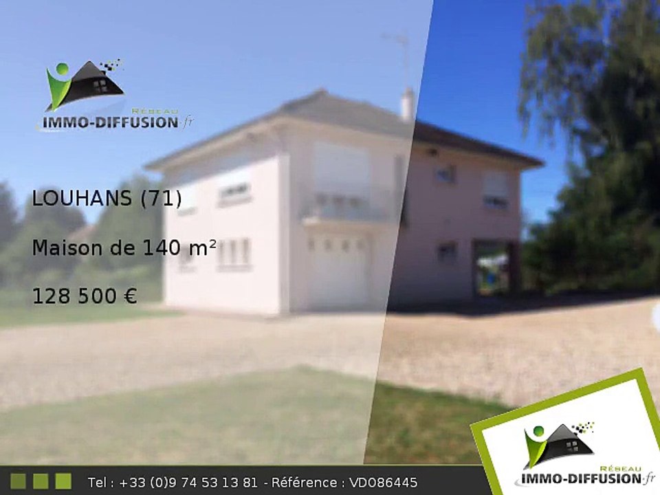 Maison A vendre Louhans 140m2 - 128 500 Euros