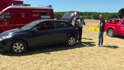 Incendie: la piste du mégot privilégiée à Saint-Cannat