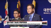 South Korea proposes military talks to North Korea