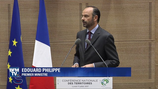 Devant les élus locaux, Philippe assure vouloir trouver une autre solution que la baisse des dotations