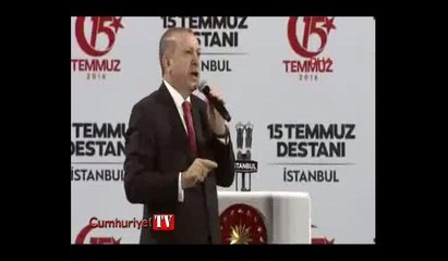 Erdoğan: FETÖ'cüler mahkemeye tek tip elbiseyle çıksınlar