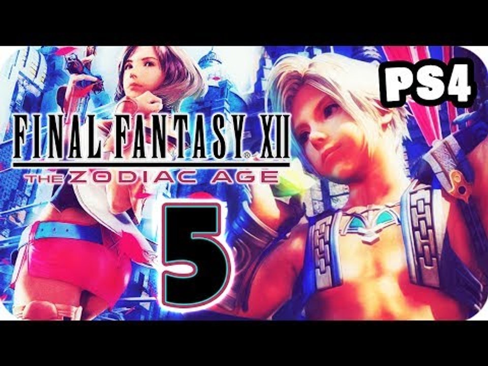 FF12 Final Fantasy XII: The Zodiac Age Walkthrough Part 5 (PS4) English - No Commentary