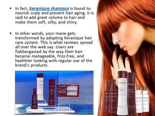 Keranique cost-Sulfate Free Shampoo A Wise Trend