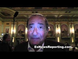 bob arum talks chavez jr., Pacquiao, Sergio Martinez