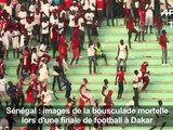 Dakar: des images montrent la bousculade mortelle dans un stade