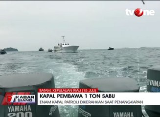 Kronologi Penangkapan Kapal Sabu Wanderlust