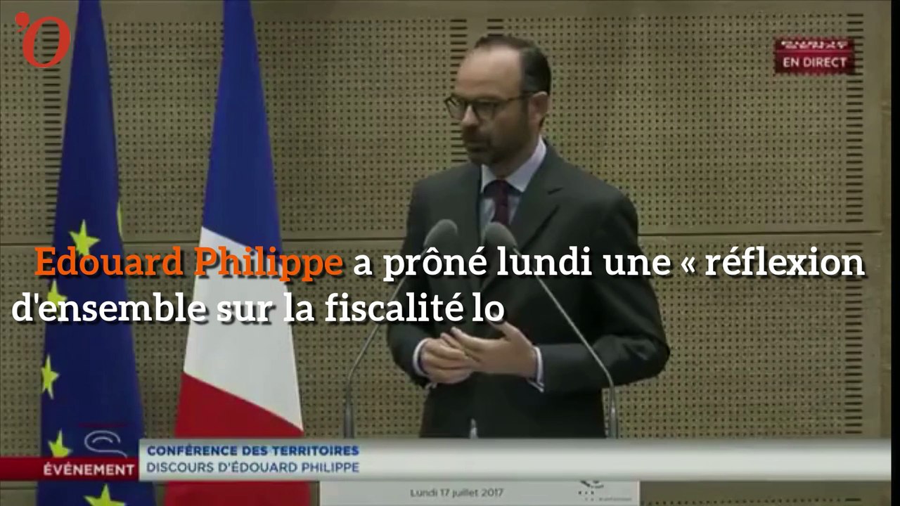Fiscalité: Edouard Philippe demande un effort aux collectivités territoriales