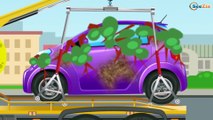 Ambulans ve Polis arabası - Arabalar izle - Animasyon - Video çocuk - Çizgi Film 2017