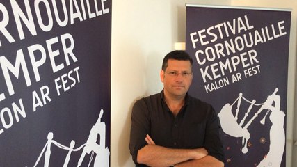 Igor Gardes, directeur du festival de Cornouaille