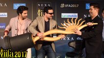 Karan Johar And Saif Ali Khan, BEST OF IIFA 2017