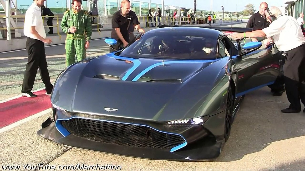 $2.3m Aston Martin Vulcan Insane V12 Engine Sound!