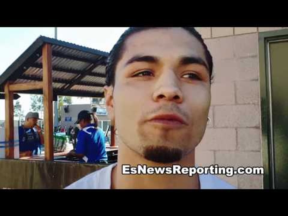 Victor Pasillas talks after third round ko win