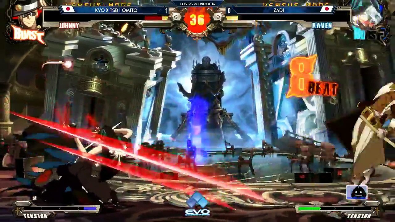 Guilty Gear Xrd Rev 2 en el EVO 2017