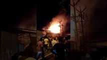 Chennai: kodungaiyur bakkary fire accident injures-Oneindia Tamil