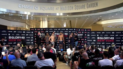 GLORY 43 New York: Official Weigh-in