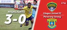 Highlight Liga 2 - Cilegon United vs Perserang Serang (3-0)