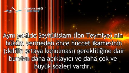 necdiy selefiy aliymler şeyhler mezheb ime-emlar hepsi müslim degil ebedi cehenemlik ke-efirlerdir