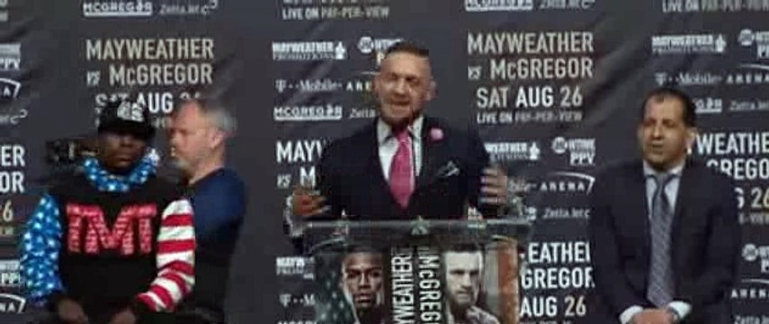 Mayweather will be knocked out within 4 rounds, guarateeed by Conor McGregor