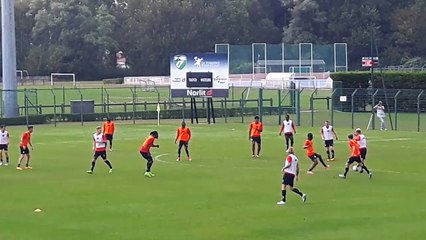 Standard:  petit match en clôture à 8 contre 8 au Touquet.