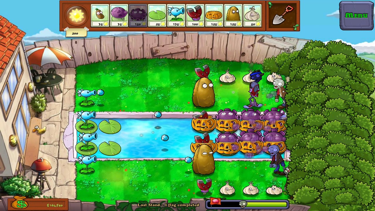 Plants vs Zombie V1.0 - Map Last Stand