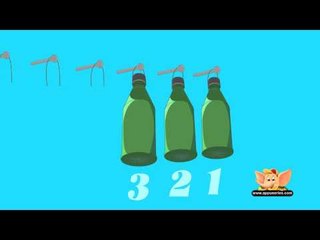 Ten Green Bottles - Nursery Rhyme (HD)