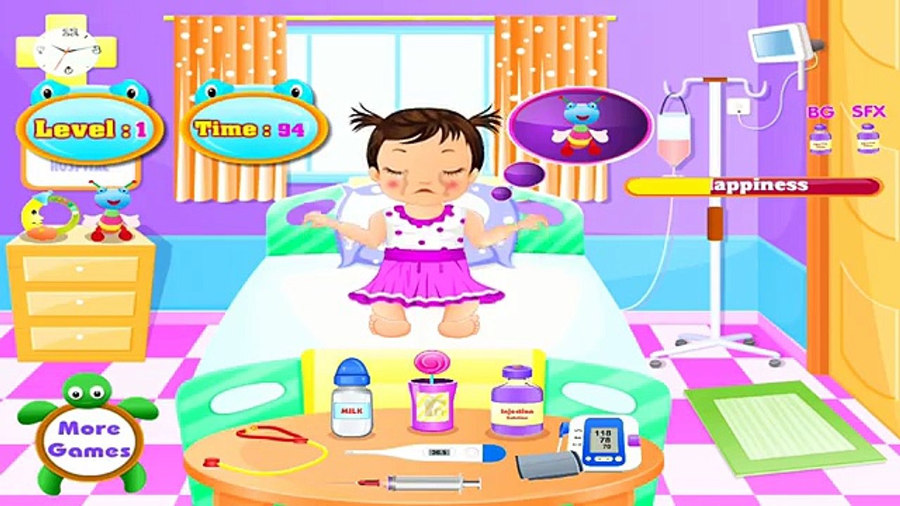 BABY TREATMENT GIRLS GAMES - EDUCATIONAL BABY GAMES - BABY CARE GAMES _ ClassY Kids Games