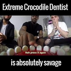 Extreme Crocodile Dentist is absolutely savage