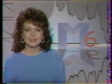 M6 - 16 Mars 1987 - Intervention speakerine (Marylène Bergmann)