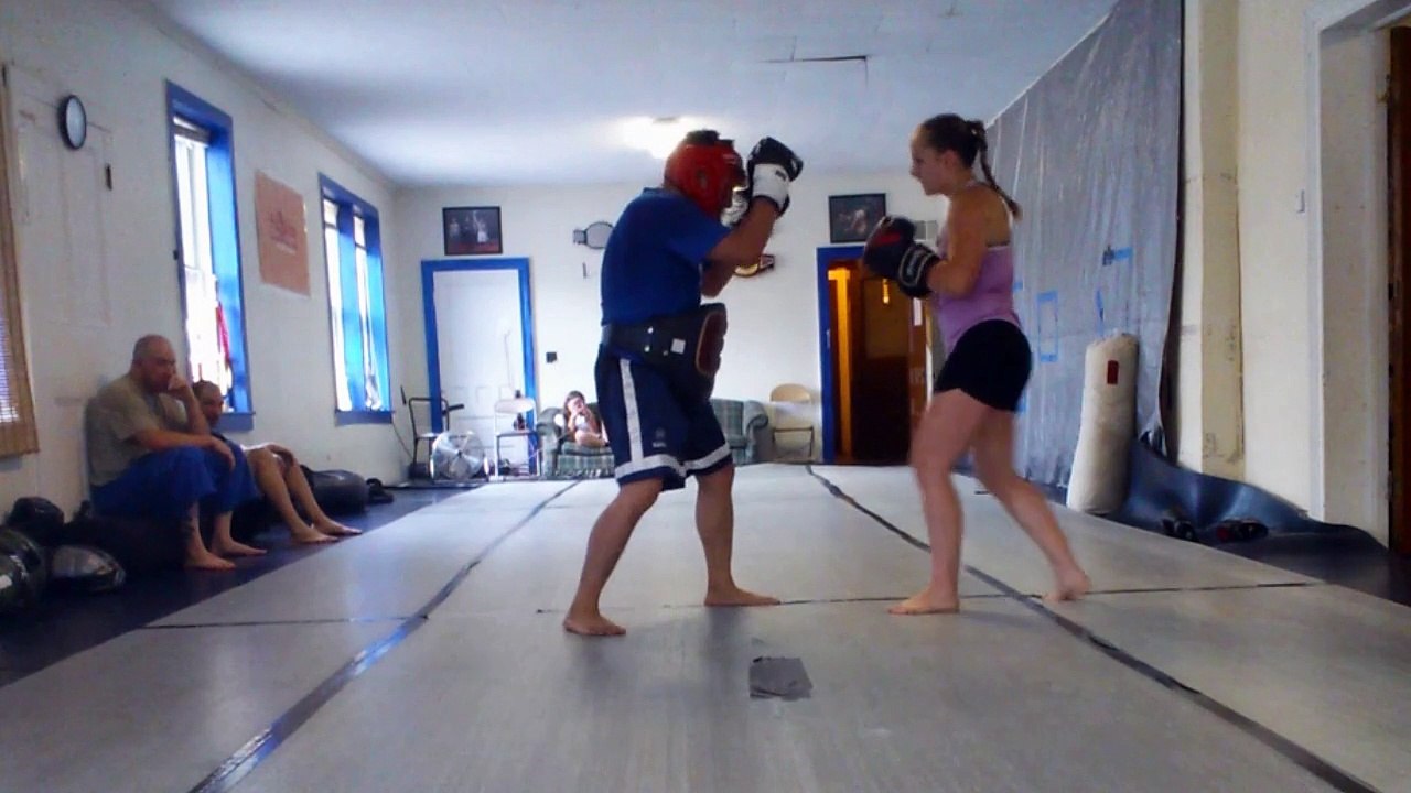 Paige - working on her offensive skills
