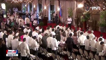 President Duterte swears in new Government officials