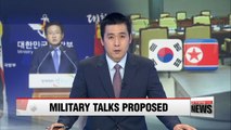 South Korea proposes military talks to North Korea