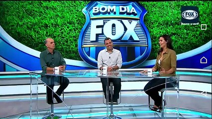 NOTÍCIASCOMPLETAS DO FLAMENGO-P.LIMA COMENTA FLA 1 X 1 CRU - BOM DIA FOX 17/07/2017