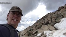 Reed Timmer catches monsoon convection forming on Colorado's Mt. Evans